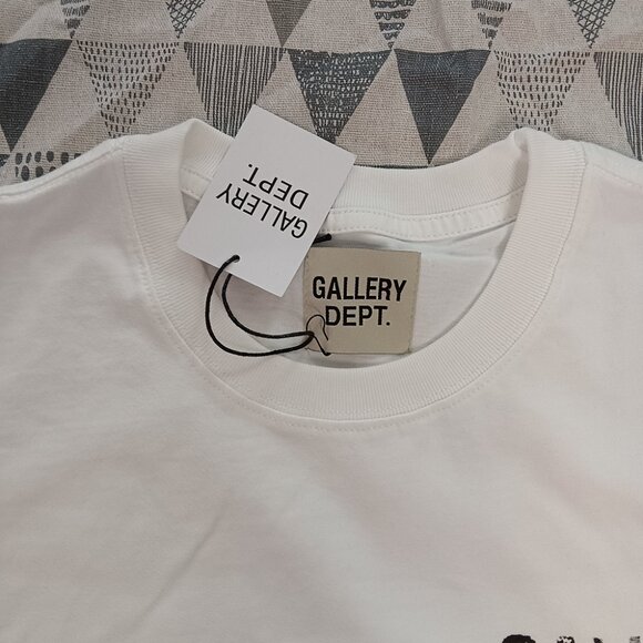 Gallery Dept Colorful Ink Splash Letters Loose Short Sleeve - Picture 2 of 6